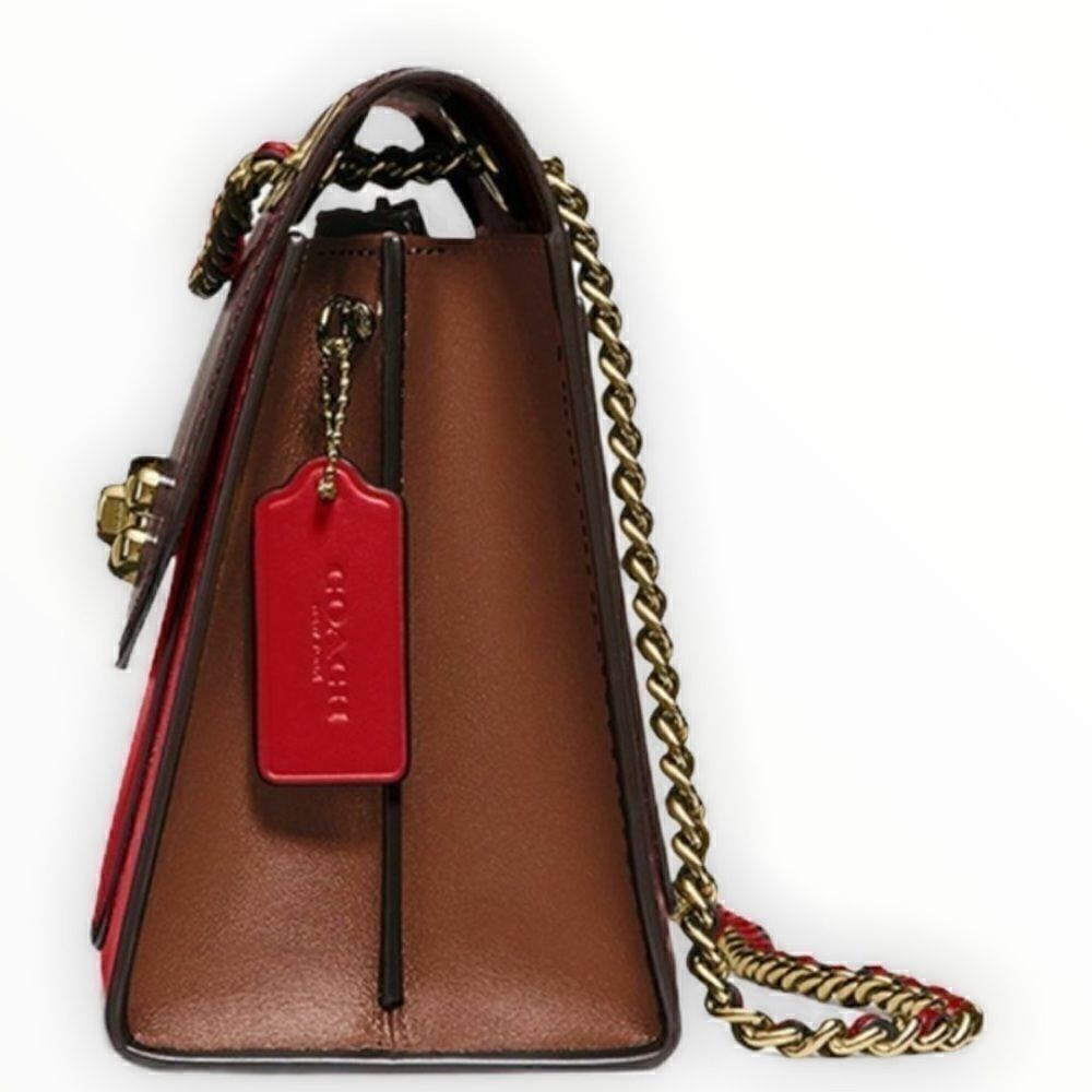 COACH Parker ColorBlock Shoulder Bag - Picture 13 of 16